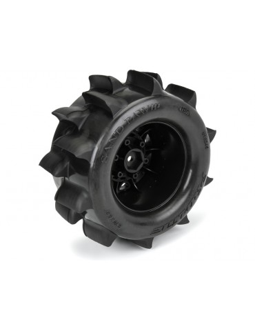 RC modelių ratai Sand Paw HP BELTED 2.8 su Raid ratlankiais Pro-Line – CyborgShop