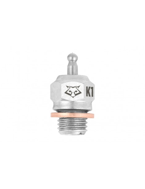 Kaitinimo žvakė PRO K1 itin karšto tipo 0.8–2cc RC varikliams – CyborgShop