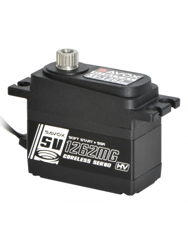 RC dalys servo pavara SV-1262MG HiVOLT 9kg mini Black Edition – CyborgShop