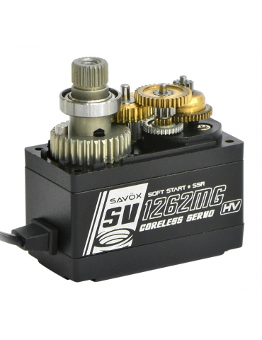 RC dalys servo pavara SV-1262MG HiVOLT 9kg mini Black Edition – CyborgShop