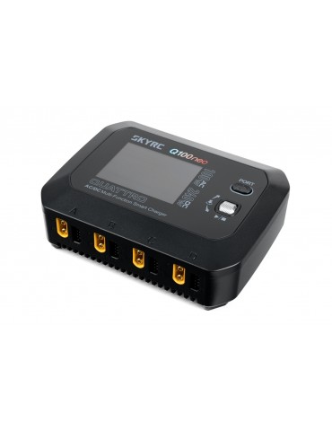 RC akumuliatorių įkroviklis Q100neo AC DC 4x60W SkyRC – CyborgShop