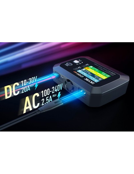 RC akumuliatorių įkroviklis Q100neo AC DC 4x60W SkyRC – CyborgShop