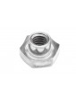 1037 Machined hexagonal blind nut M4 10 pcs