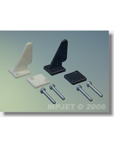 Small control horn dia.1.6mm White 2 pcs