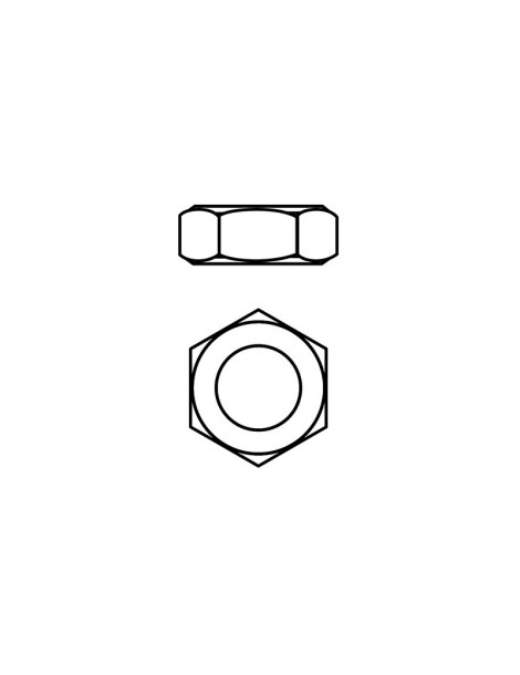 Low Profile Nut - M5 - 10 pcs