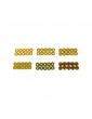 WASHER AND NUT BOX SET GOLD ANODIZED (60PCS).