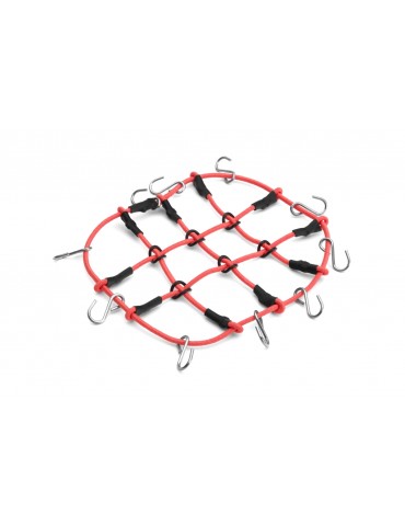 1/24 Roof Luggage Rack Net Red for RC Crawler