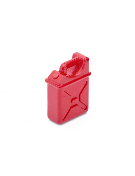 1/24 Plastic Mini Oil Tank Red for RC Crawler