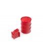 1/24 Plastic Mini Oil Tank Big+Small Red for RC Crawler
