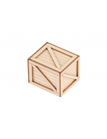 1/18 Wooden box small for RC Crawler
