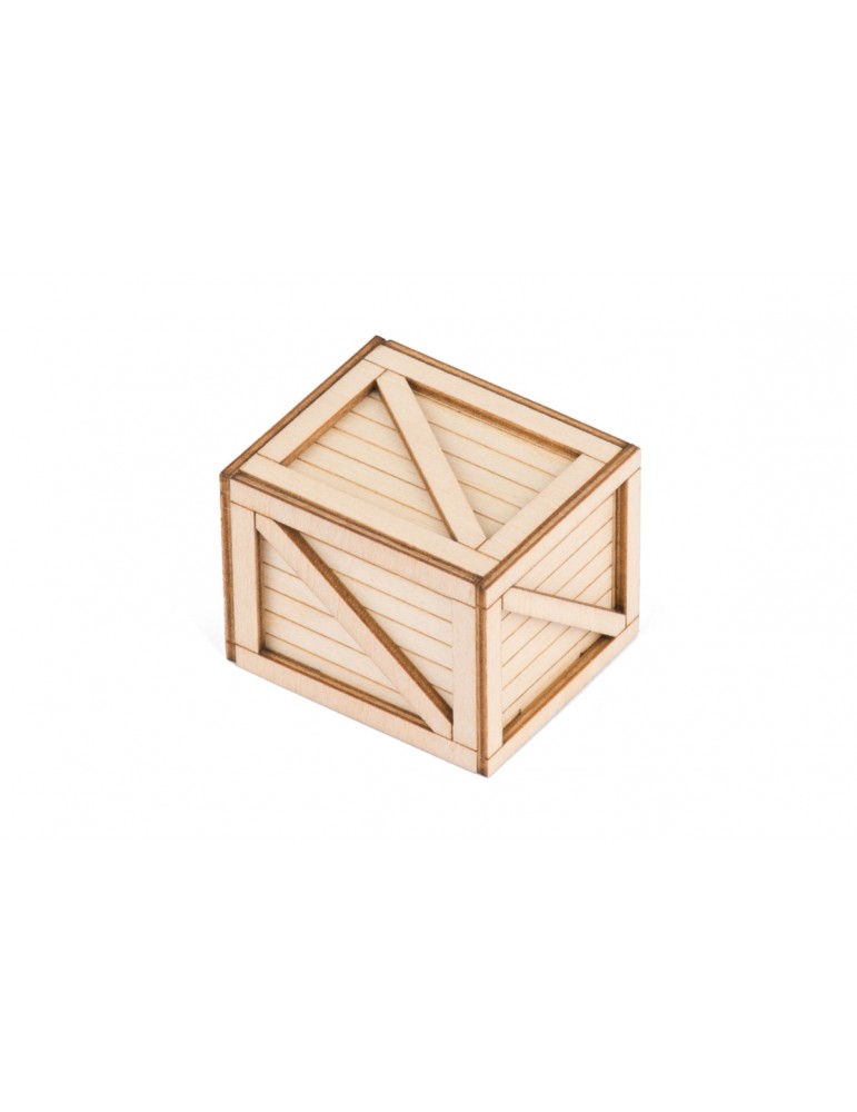 1/18 Wooden box small for RC Crawler