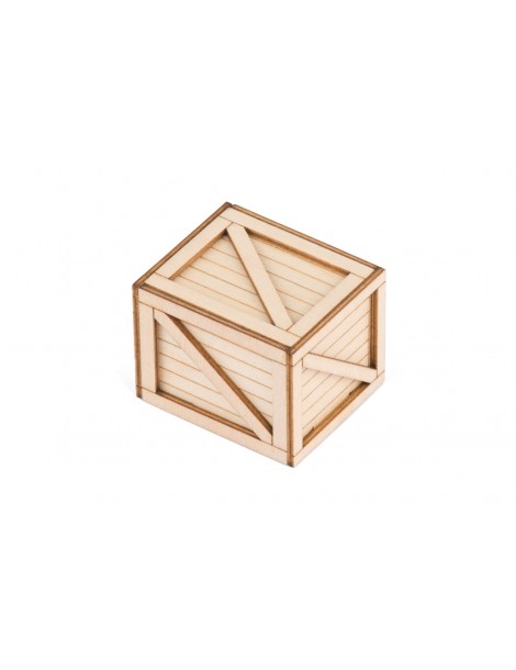1/18 Wooden box small for RC Crawler