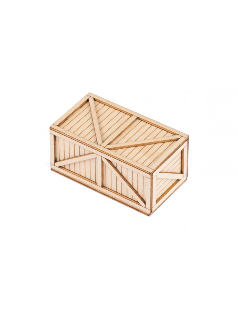 1/18 Wooden box large for RC Crawler