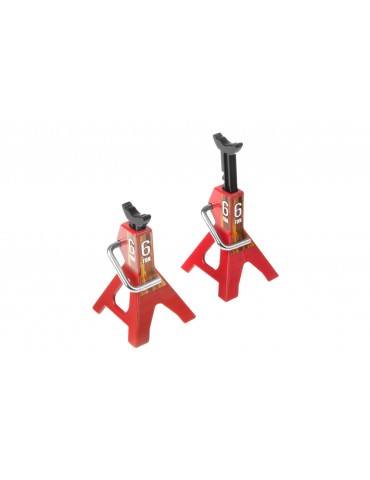 1/10 Adjustable Height Metal Jack Stand for RC Crawler