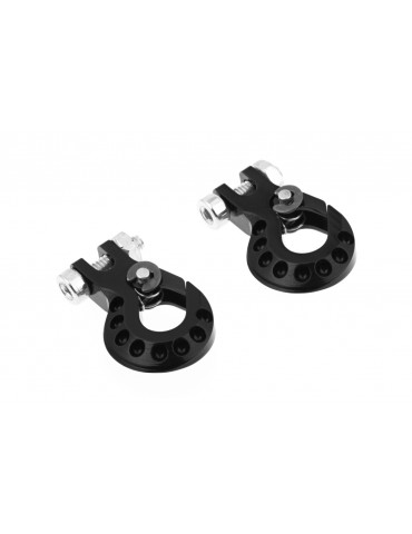 1/10 CNC Aluminum Tow Hook Black for RC Crawler