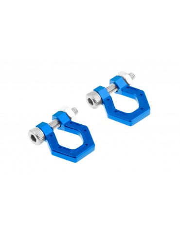 1/10 CNC Aluminum Tow Hook Blue for RC Crawler