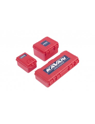 1/10 Toolbox Set Red for RC Crawler