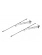 1/10 Universal Metal Windscreen Wiper Set for RC Crawler