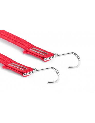 1/10 RC Crawler Tow Rope with Hook Red 2pcs