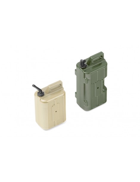 1/10 RC Crawler Fuel Tanks Green/Brown