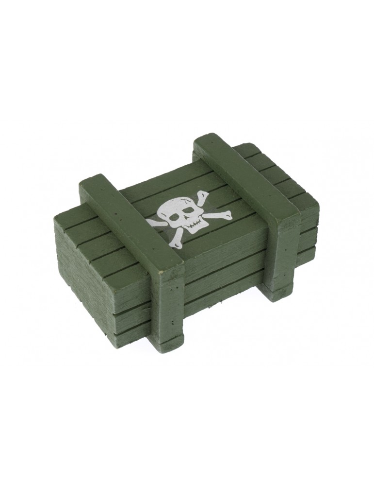 1/10 RC Crawler Wooden Box Green