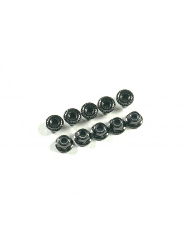 SWORKz Self Lock Nut Flange M4 (10)