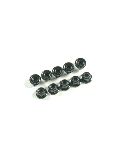 SWORKz Self Lock Nut Flange M4 (10)