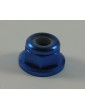 SWORKz Self Locking Nut+Washer Aluminium M3 blue (10)