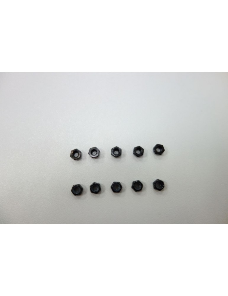 SWORKz Self Lock Nut M4 black (10)