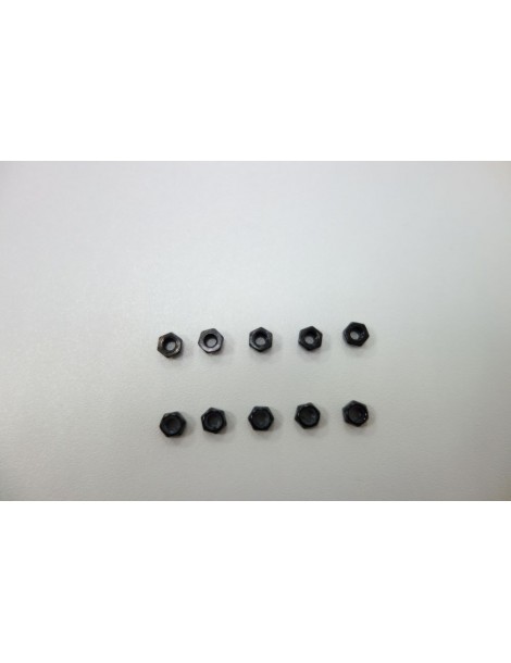 SWORKz Self Lock Nut M4 black (10)