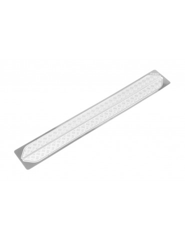 Stainless Steel Diamond Rock Rails Plate fits TRX-4