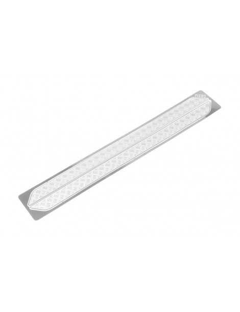 Stainless Steel Diamond Rock Rails Plate fits TRX-4