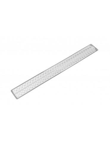 Stainless Steel Diamond Side Plate fits TRX-4 Body