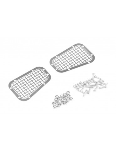 Stainless Steel Front Hood Vent Plate Type B fits TRX-4