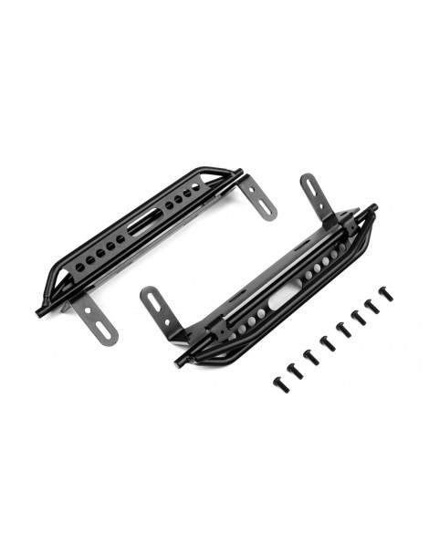 Metal Rock Rails Fits TRX-4 Black