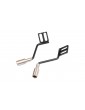 Metal Exhaust Tail Pipe For TRX-4 Defender Axial SCX10 II Element Enduro