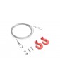1/10 RC Rock Crawler Accessories Steel Wire Rope With Hook