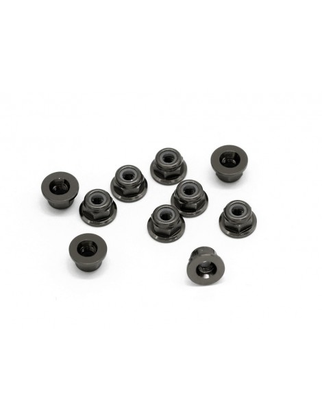 SWORKz Flange M3 Lock Nut EVO (GM) (10pc)