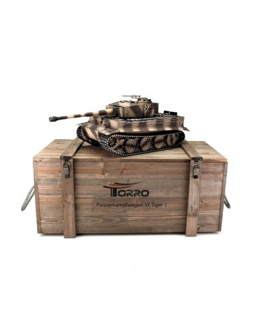 1/16 RC Tiger I Late Version desert IR Smoke
