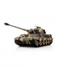 RC tankas King Tiger 1:16 Henschel bokštelis BB IR metaliniai vikšrai – CyborgShop