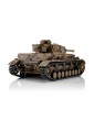 RC tankas PzKpfw IV Ausf. G 1:16 IR Pro Edition metalinis – CyborgShop