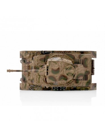RC tankas PzKpfw IV Ausf. G 1:16 IR Pro Edition metalinis – CyborgShop