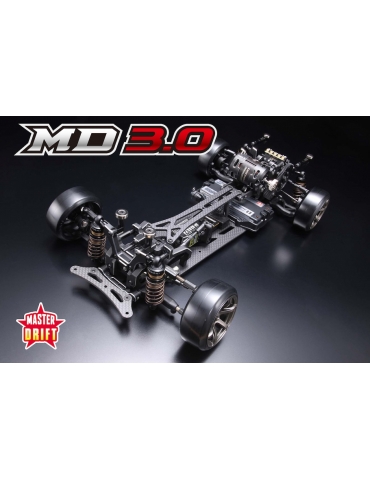 Yokomo Master Drift MD3.0 Black Version RC drift modelis MDR-030