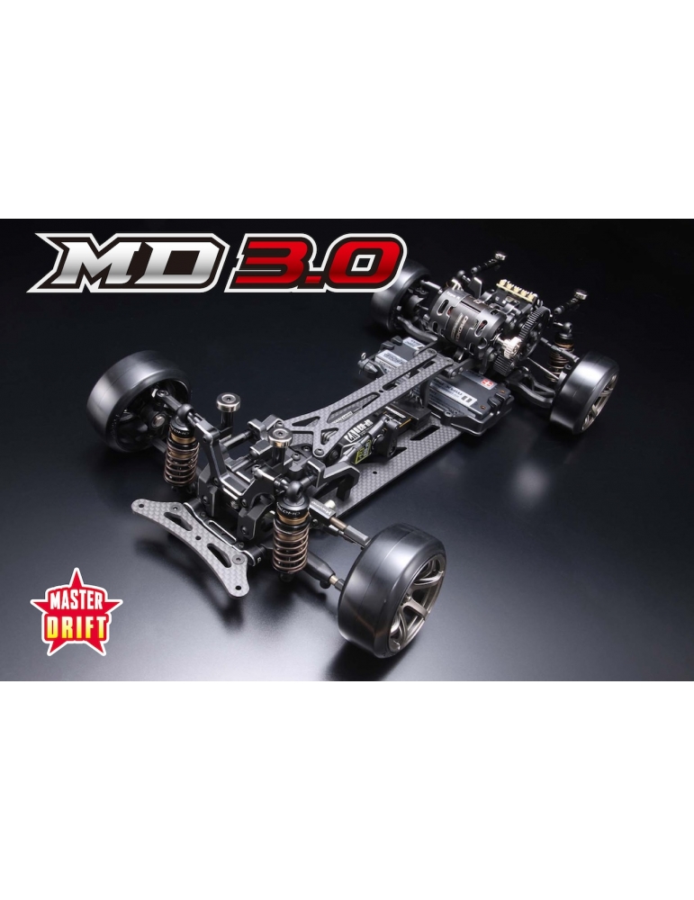 Yokomo Master Drift MD3.0 Black Version RC drift modelis MDR-030