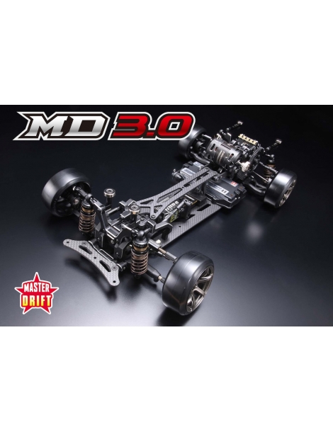 Yokomo Master Drift MD3.0 Black Version RC drift modelis MDR-030