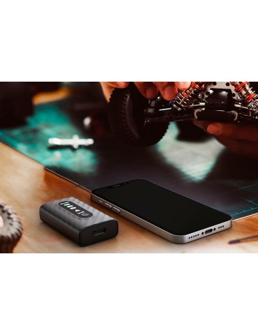 Akumuliatorių įkroviklis 2–4S LiPo LiHV LiFe USB-C PD 35W – CyborgShop