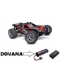 RC modelis Traxxas Rustler 1:10 2BL 4WD RTR + Dovana Raudonas - CyborgShop