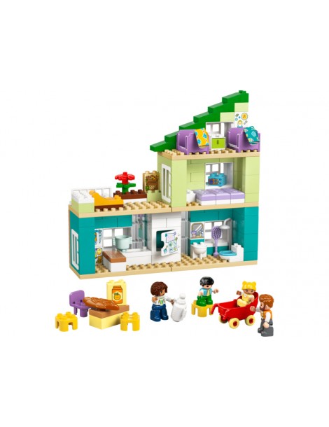 LEGO DUPLO - 3 in 1 Modern Family House with Figures