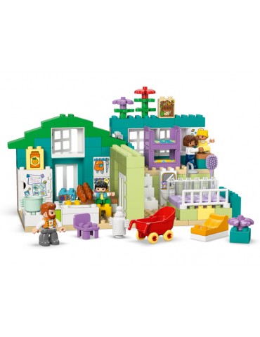 LEGO DUPLO - 3 in 1 Modern Family House with Figures
