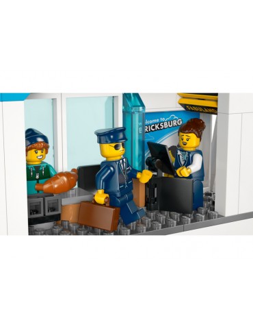 LEGO City oro uostas su lėktuvu vaikams 887 dalys LEGO – CyborgShop